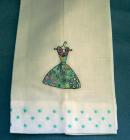  "Green with Envy" Hand Towel 